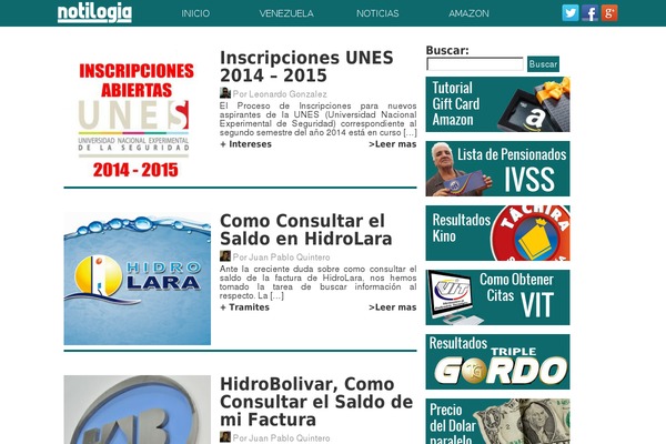 WP Parallax Content Slider website example screenshot