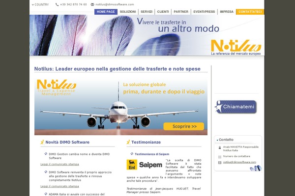 notilus.it site used Cegid