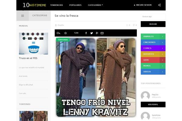 Aruna theme site design template sample