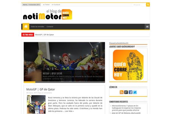 notimotor.com site used Sahifa
