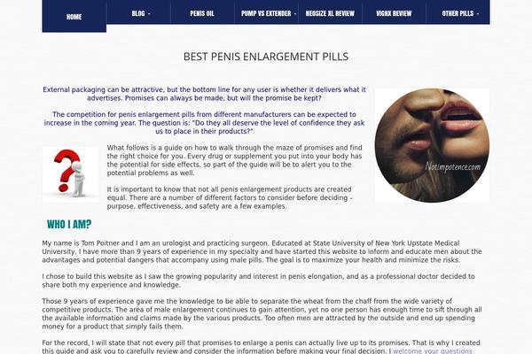 GeneratePress theme site design template sample