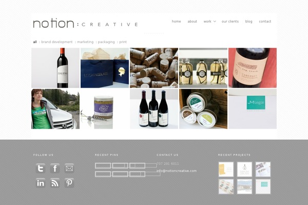 Aware theme site design template sample