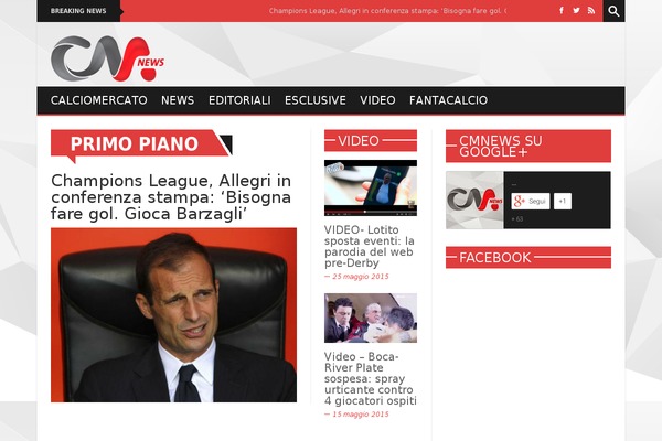 notiziariosportivo.com site used Calciomercatonews