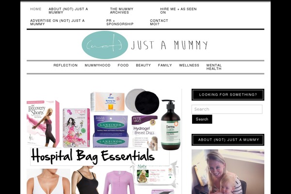 notjustamummy.com.au site used Lynette