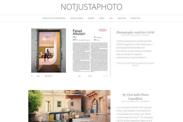 Site using Alpine PhotoTile for Instagram plugin