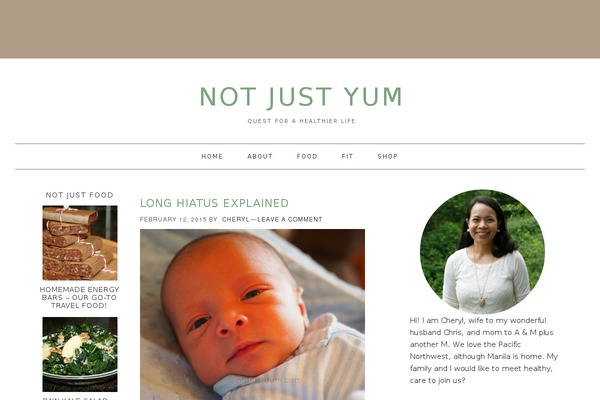 notjustyum.com site used Foodie