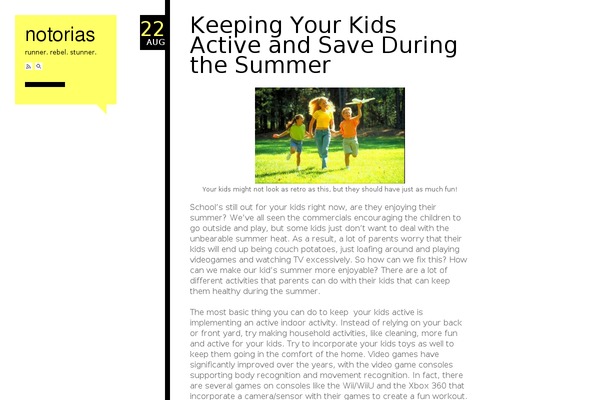 Esquire theme site design template sample