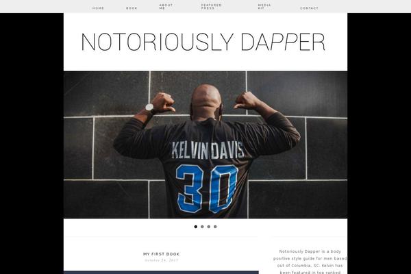 notoriouslydapper.com site used Linda