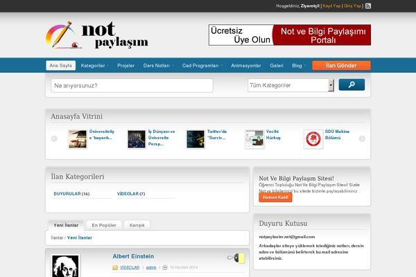 ClassiPress theme site design template sample