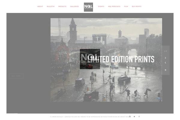 Kinetika theme site design template sample