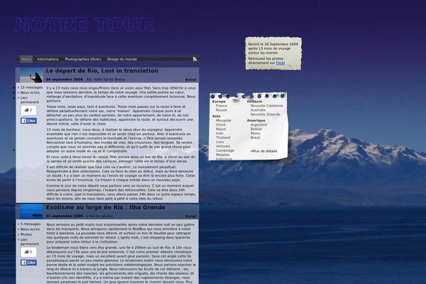 notretour.com site used Tdm