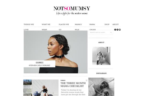 notsomumsy.com site used Nsm