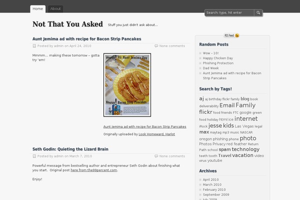 zBench theme site design template sample