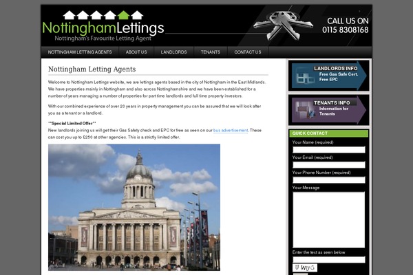 Wp Estate theme site design template sample