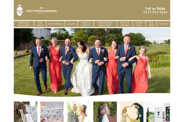 nottinghamweddingvenue.co.uk site used Fifteen-bootstrap