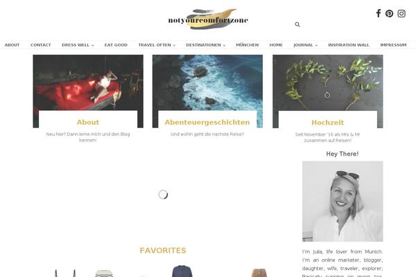 notyourcomfortzone.com site used The Voux