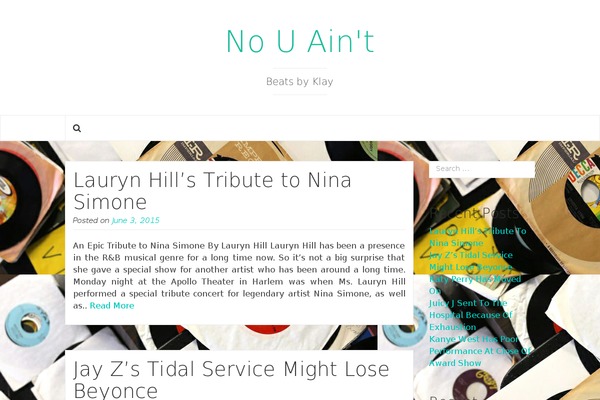 Coeur theme site design template sample