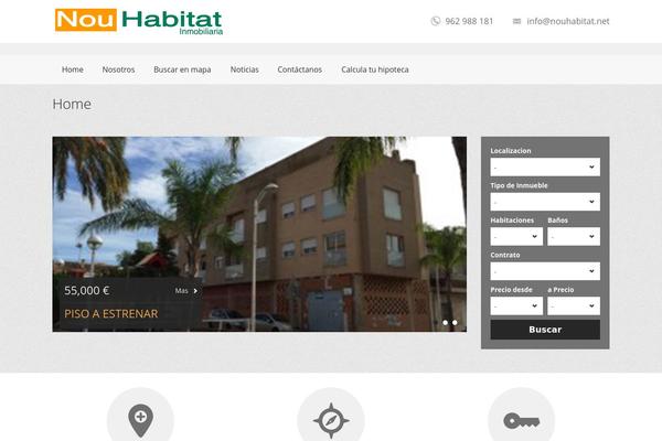 Realia theme site design template sample