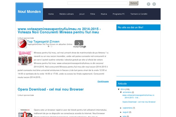 Tisson theme site design template sample