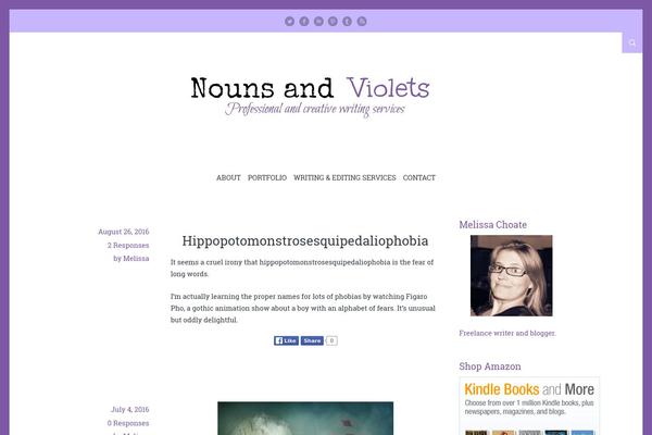 Literary theme site design template sample