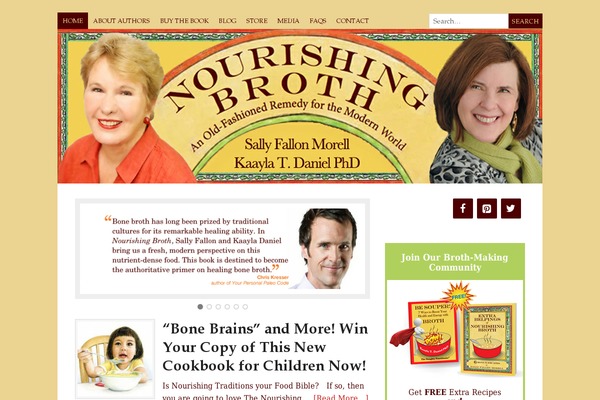 Site using Genesis Responsive Slider plugin