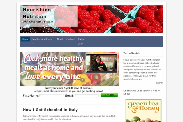 Site using Hero Social Widget plugin