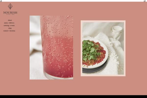 nourishkitchentable.com site used Nourish