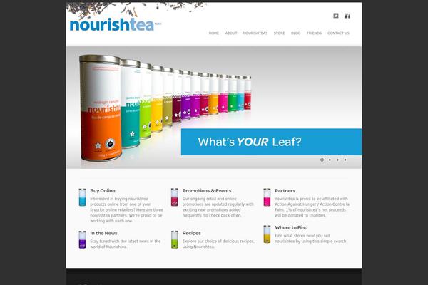 Catalyst theme site design template sample