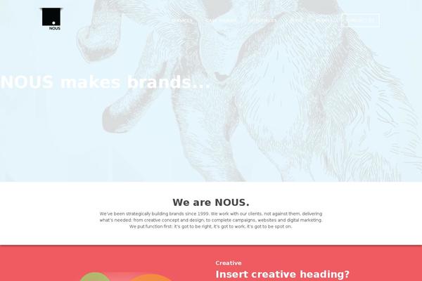 nous.com.au site used Nous