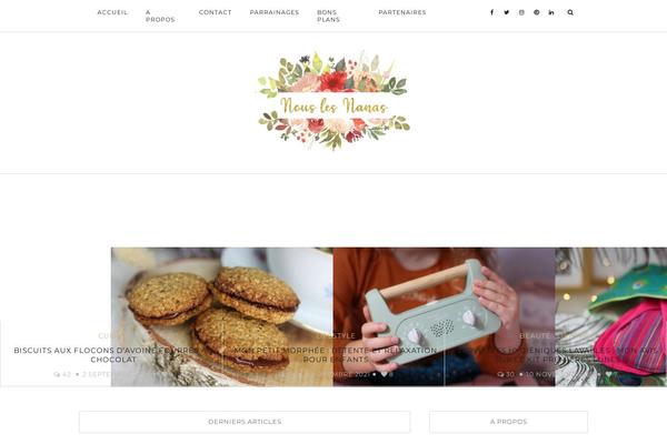 Notumn theme site design template sample