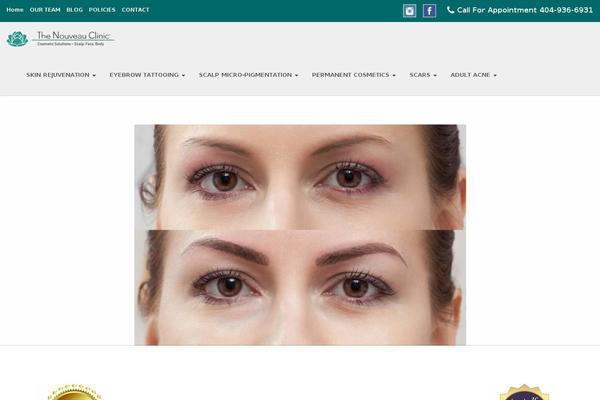 Clean Start theme site design template sample