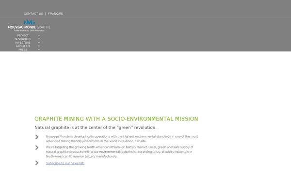 The7 Child theme site design template sample
