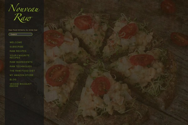 Widescreen theme site design template sample