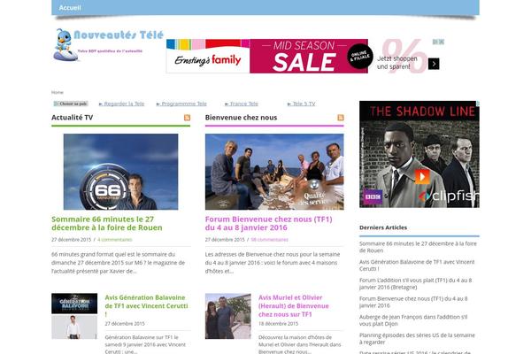 Mesocolumn-child theme site design template sample