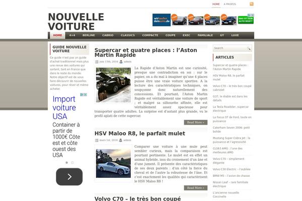 Relax theme site design template sample