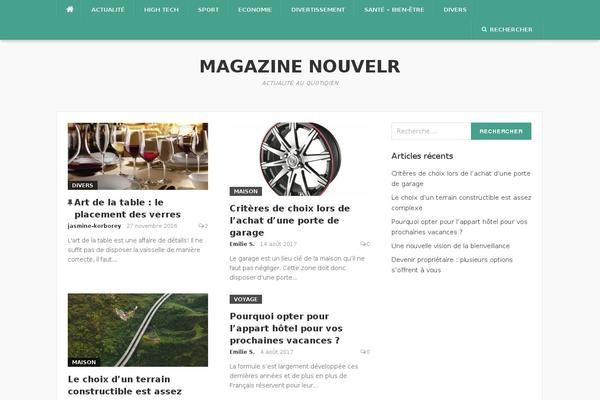 Codilight Lite theme site design template sample