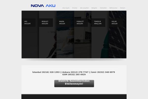 Alchemist theme site design template sample