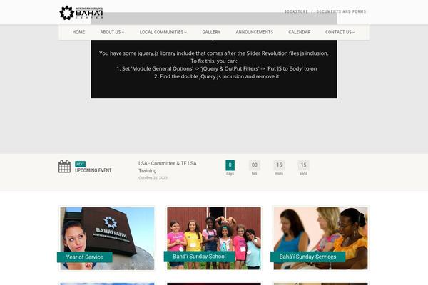 Site using Notices plugin