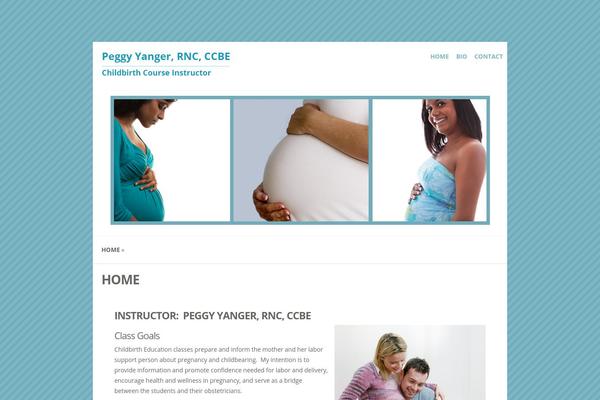 Flexible theme site design template sample
