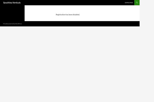 Twenty Fourteen theme site design template sample