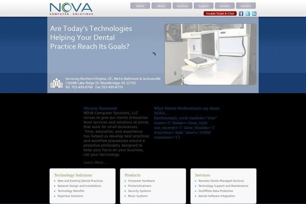 Medical theme site design template sample