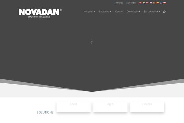 Divi Child theme site design template sample