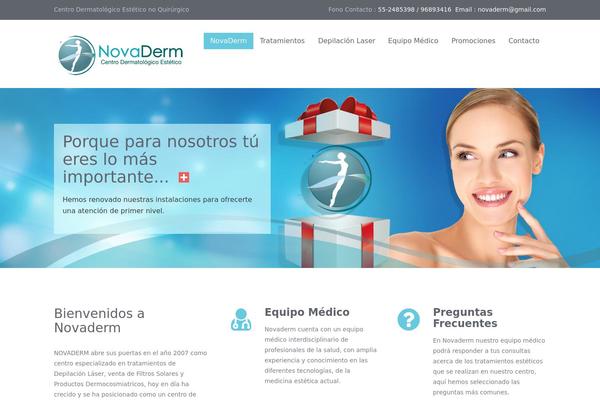 Medical-theme theme site design template sample