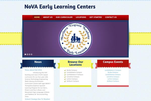 novaearlylearning.com site used Alexandra
