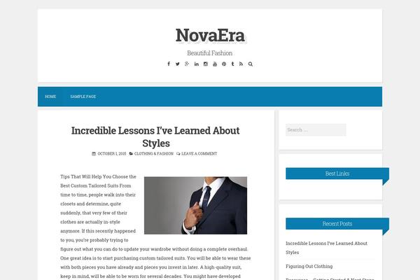 Blogghiamo theme site design template sample