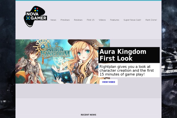 novagamer.net site used Extensiowp1.3.0