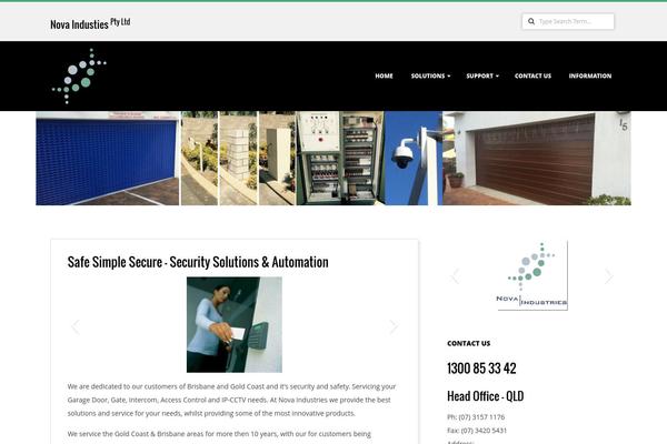 Gridster-Lite theme site design template sample