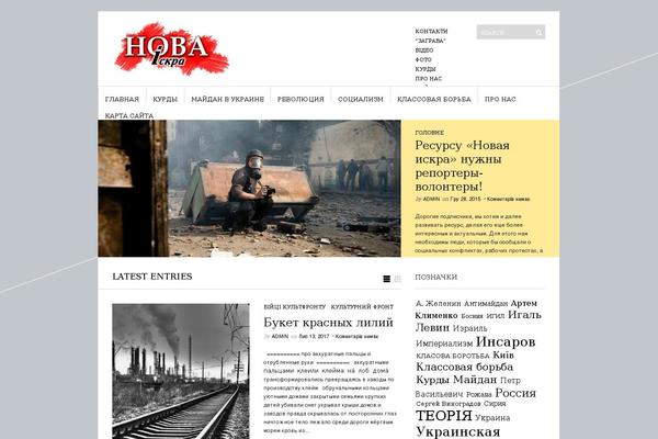 Site using VKontakte Share Button plugin