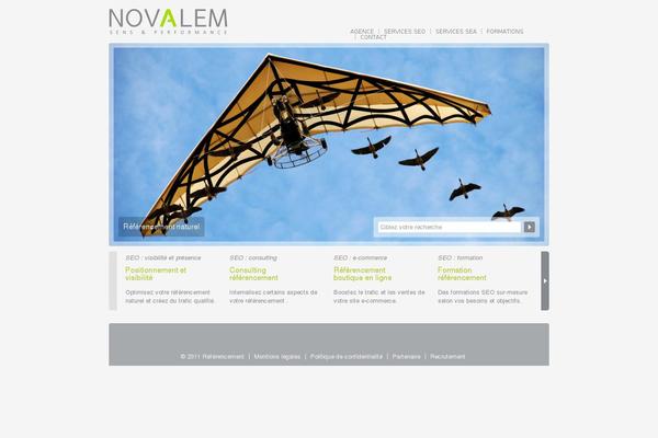 novalem.fr site used Novalem