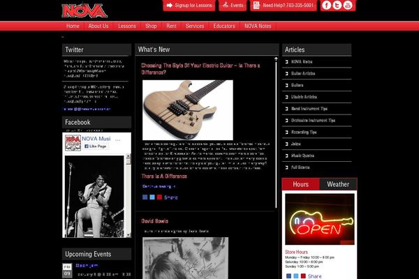 Site using Tiny Carousel Horizontal Slider plugin